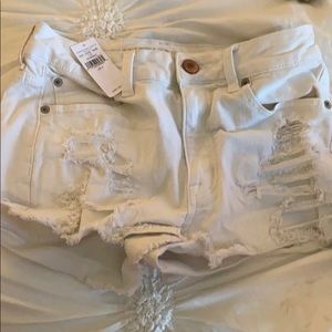 American Eagle super stretch jean shorts